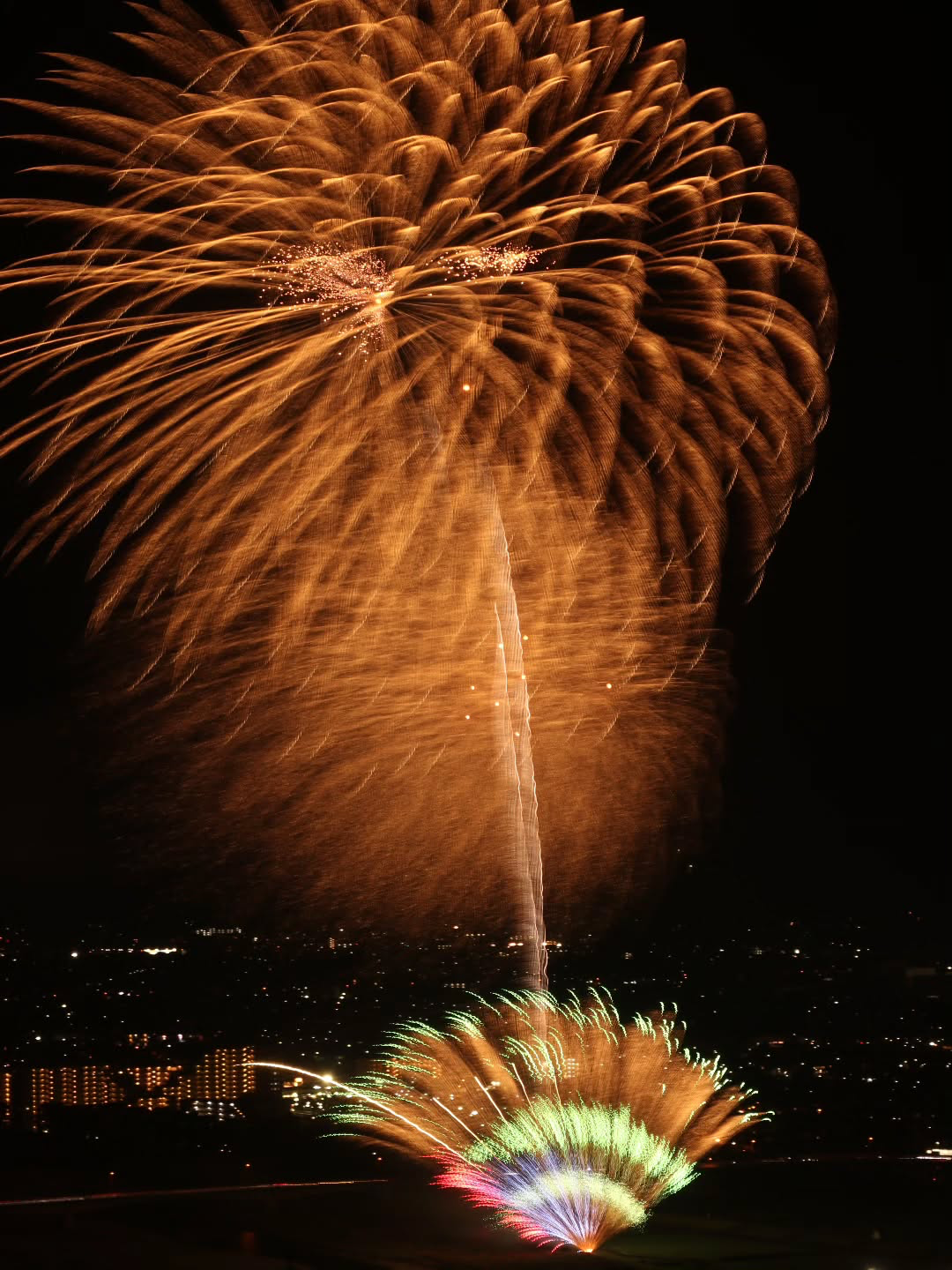 今年の花火はプチ豪華に
