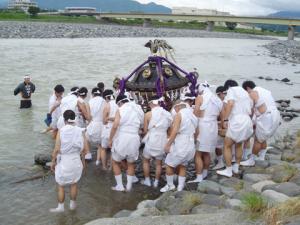 寒田神社例祭の風景写真その3