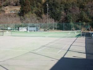 松田町寄テニスコートの風景写真その2